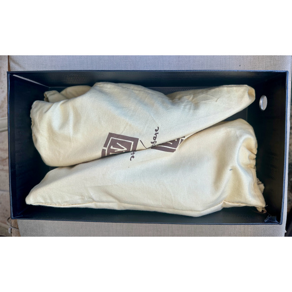 Ugo Vasare Metallic Grey Leather Oxford shoes US 13 / EU 46 W/ Bags original Box - Picture 3 of 9